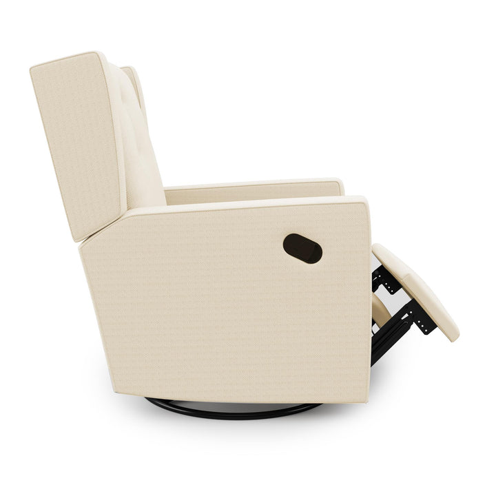 Mikayla Swivel Glider for Living Room -  White