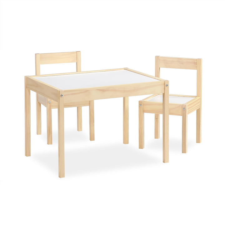 Hunter 3-Piece Kiddy Table and Chair Kids Set - Natural