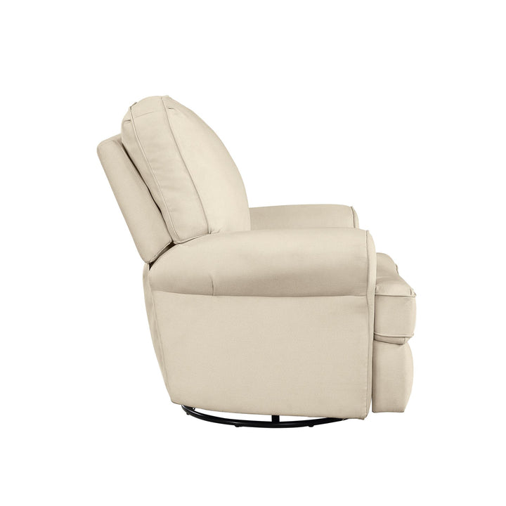 Tiana Swivel Glider Recliner Chair -  Beige