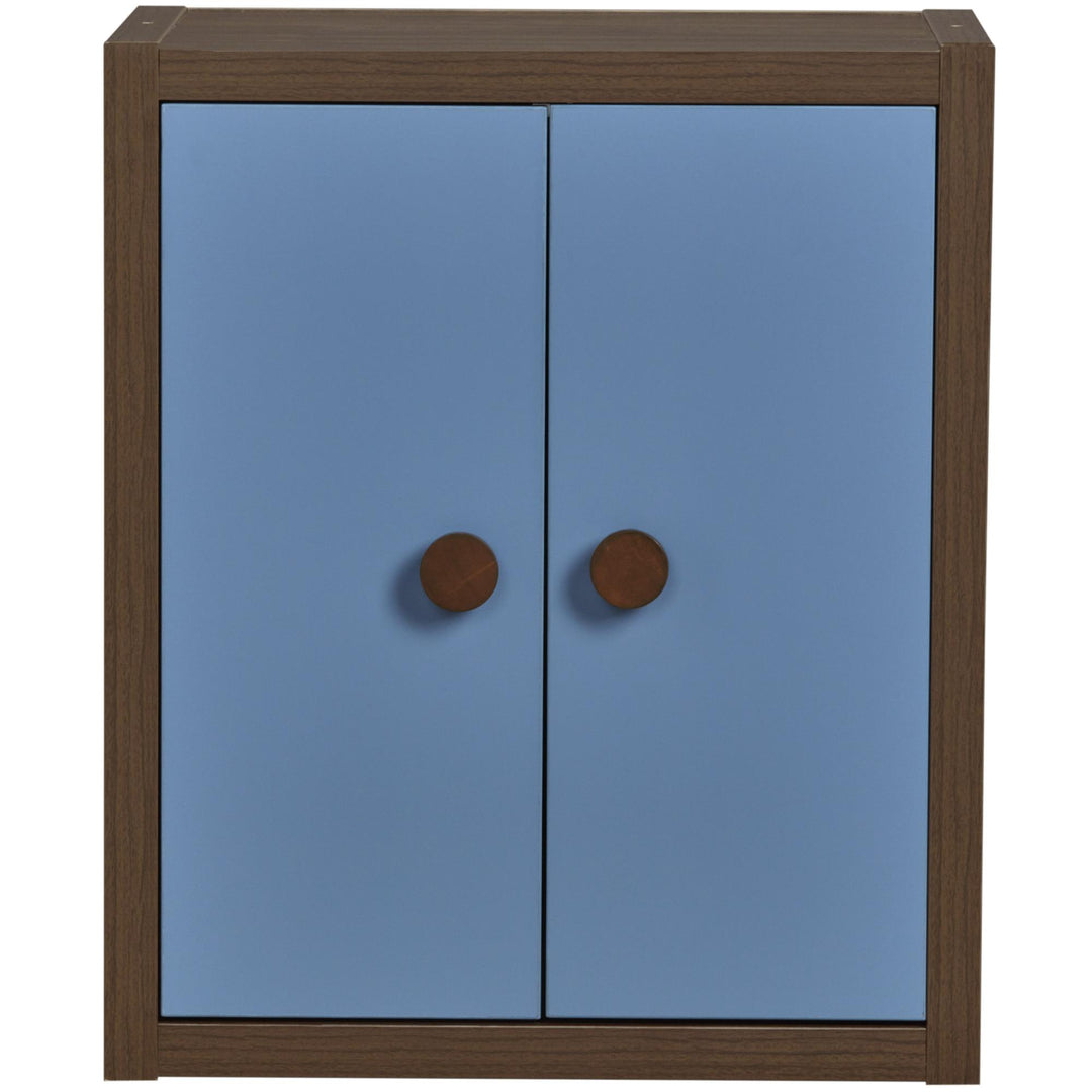 Sierra Ridge Terra Modular Bookcase with Doors - Blue