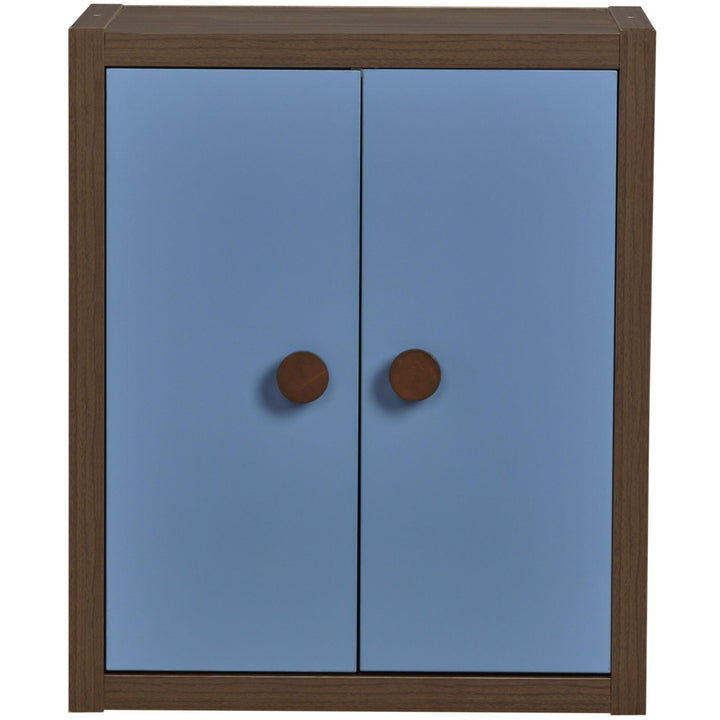 Sierra Ridge Terra Modular Bookcase with Doors - Blue