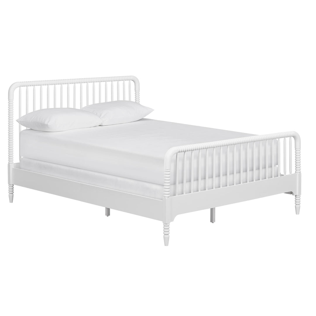 Rowan Valley Linden Kids' Full Size Bed with Wood Spindles - White - Full
