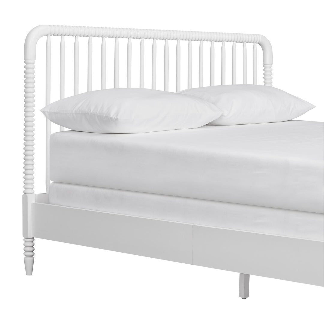 Rowan Valley Linden Kids' Full Size Bed with Wood Spindles - White - Full