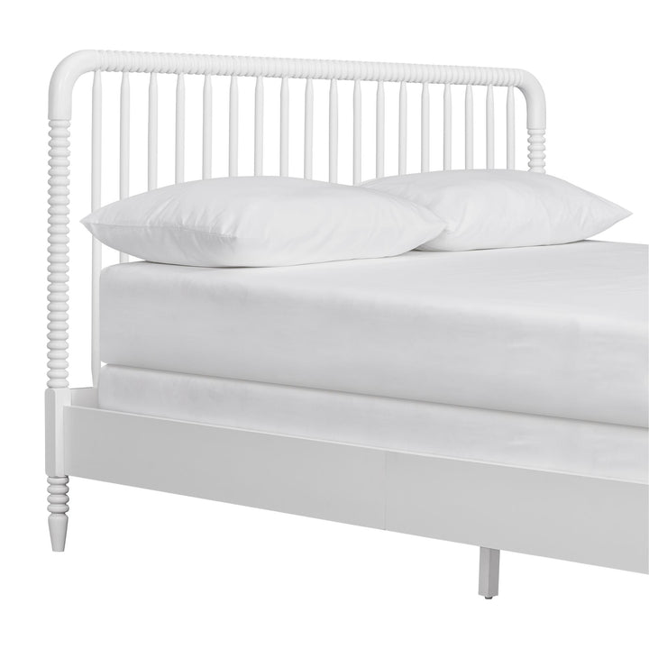 Rowan Valley Linden Kids' Full Size Bed with Wood Spindles - White - Full