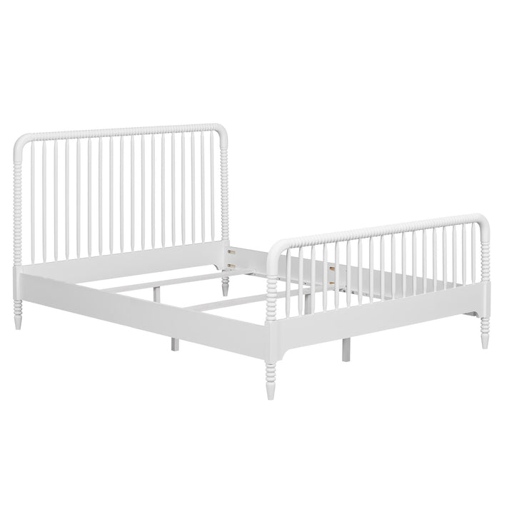 Rowan Valley Linden Kids' Full Size Bed with Wood Spindles - White - Full