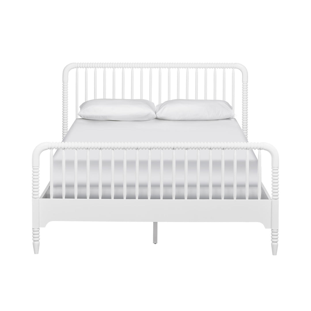 Rowan Valley Linden Kids' Full Size Bed with Wood Spindles - White - Full