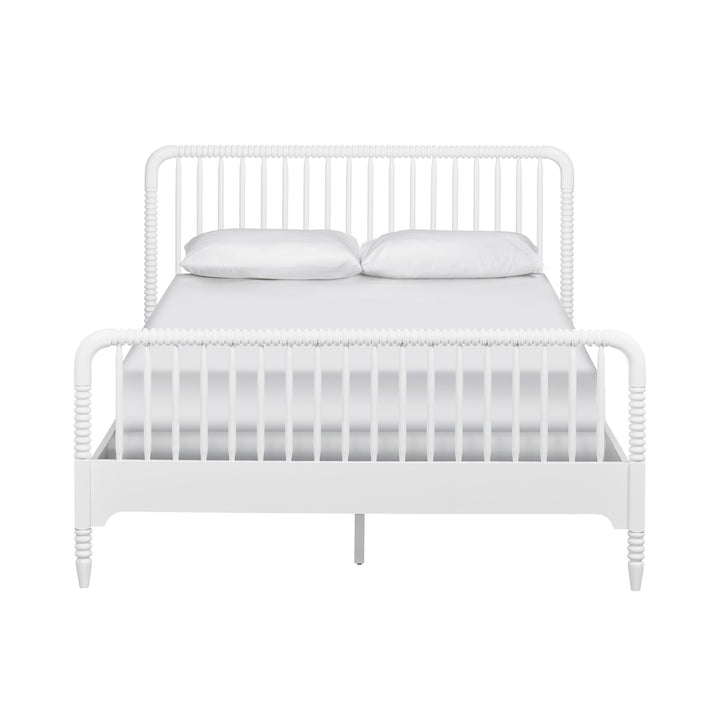 Rowan Valley Linden Kids' Full Size Bed with Wood Spindles - White - Full