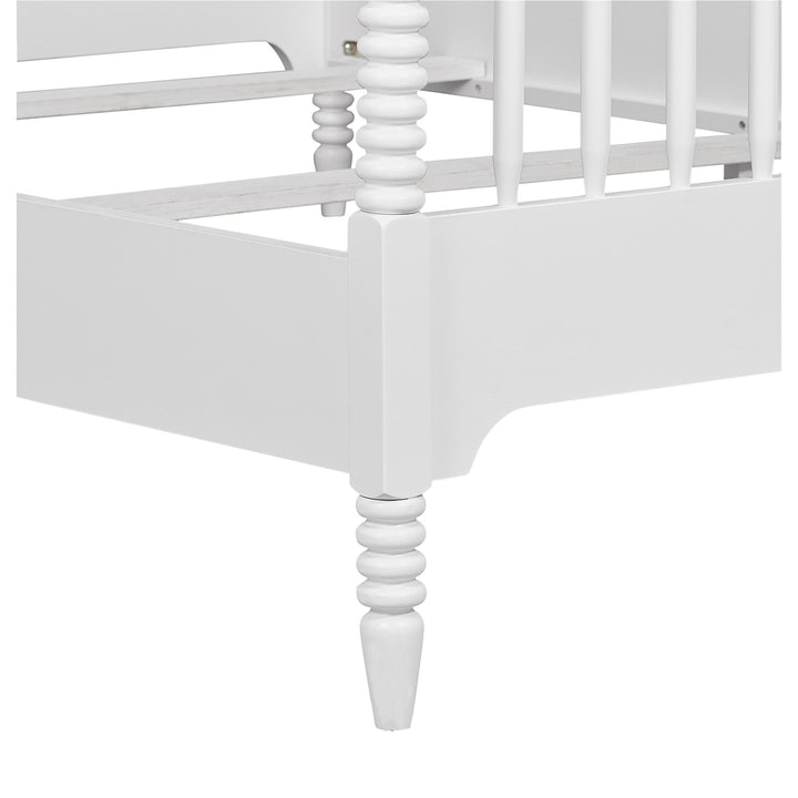 Rowan Valley Linden Kids' Full Size Bed with Wood Spindles - White - Full