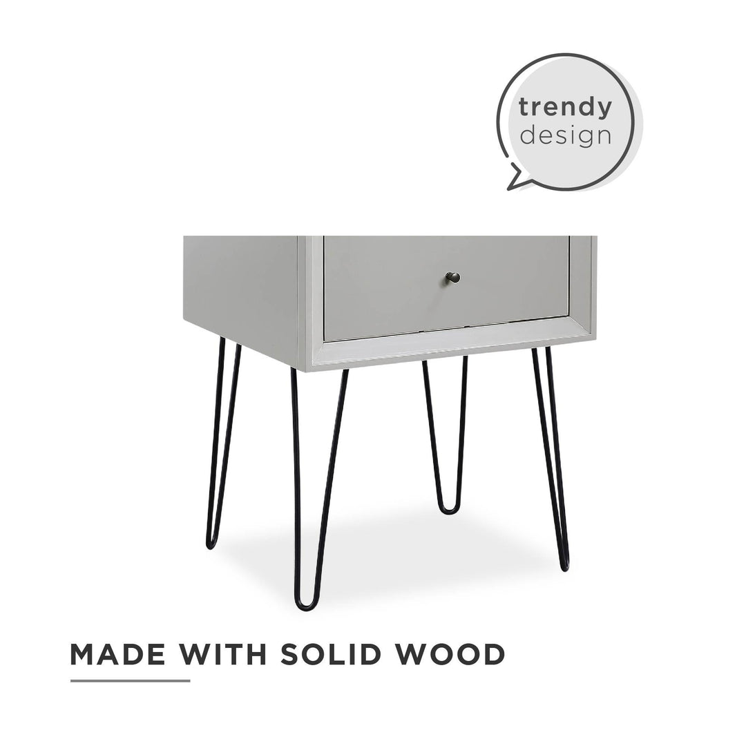 Tribecca 24 Inch Floating Wall Mounted Bathroom Vanity - Gray - 24"