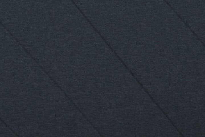 Paxson Futon with Solid Wood Legs and Diagonal Design - Navy
