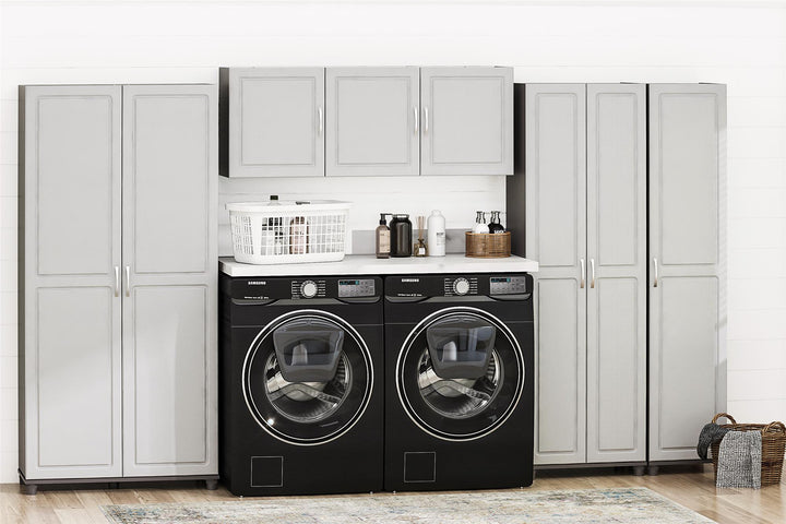Modern design Kendall multipurpose storage cabinet -  Gray