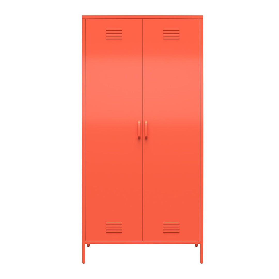 Cache 2 door locker cabinet organization -  Orange