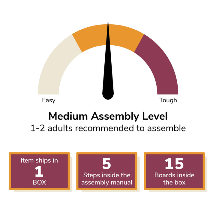 Harbor 29 to 37 Gallon Aquarium or Terrarium Stand - Black