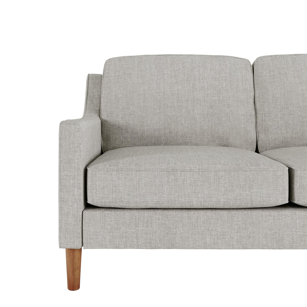 Prescott Slope Arm Loveseat Sofa - Light Gray