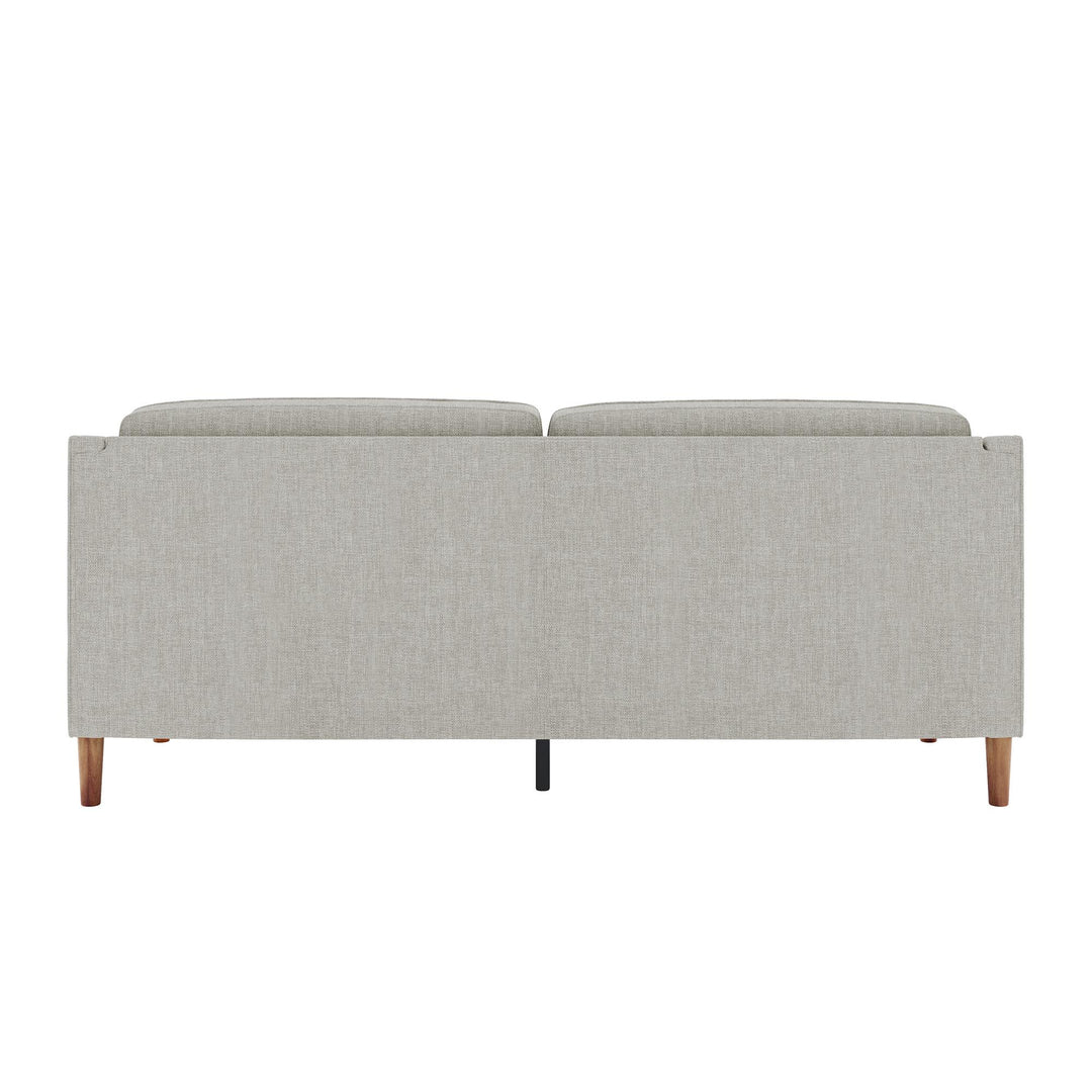 Prescott Slope Arm 3 Seater Sofa - Light Gray