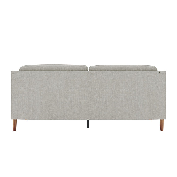 Prescott Slope Arm 3 Seater Sofa - Light Gray