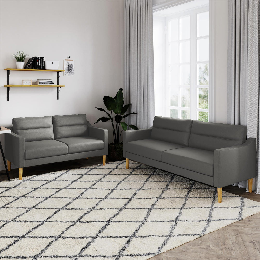 Lyndhurst 3-Seater Sofa - Gray