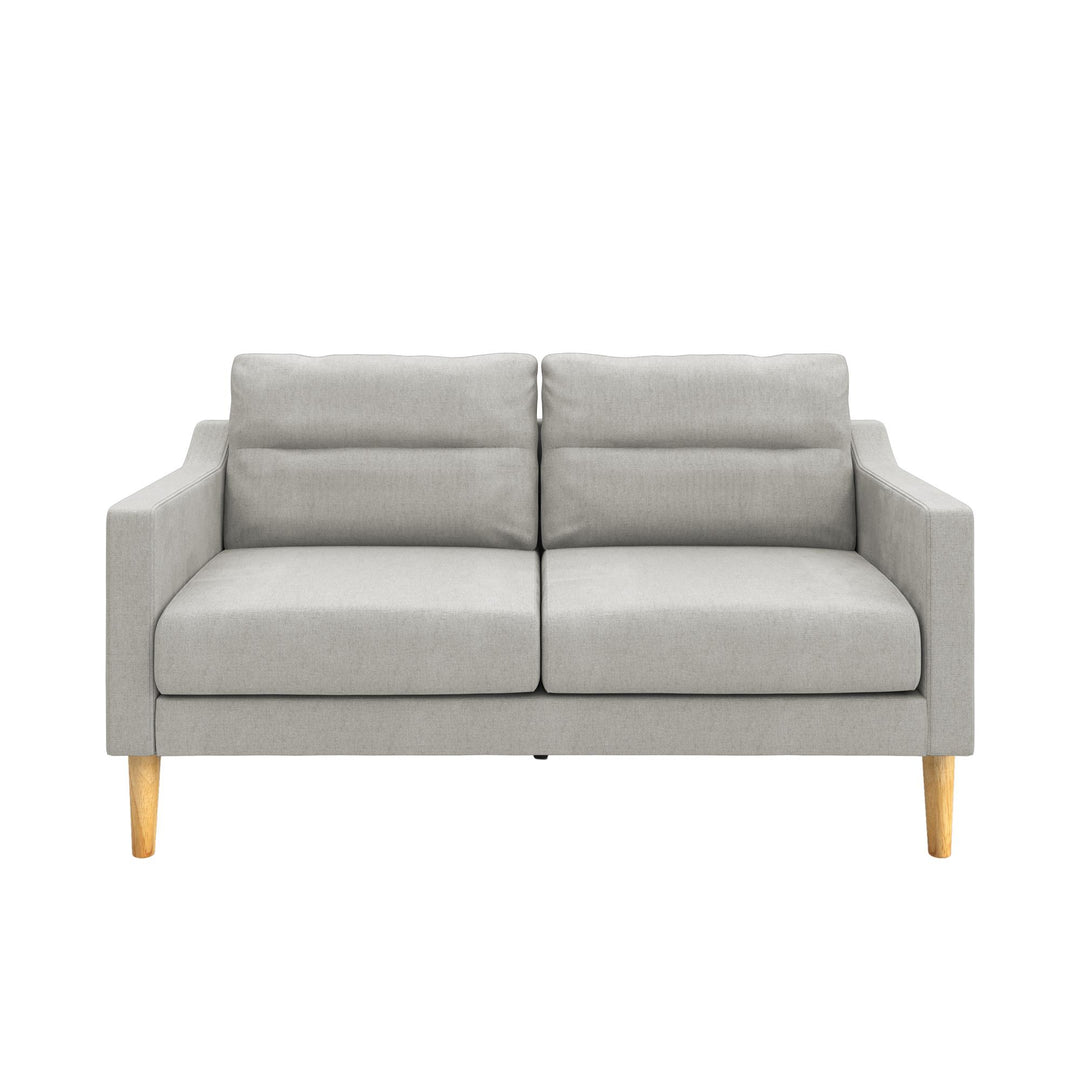 Lyndhurst 2-Seater Loveseat Sofa - Light Gray