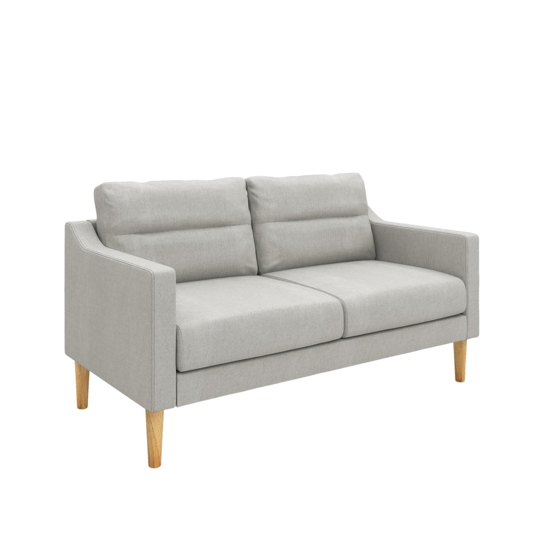 Lyndhurst 2-Seater Loveseat Sofa - Light Gray