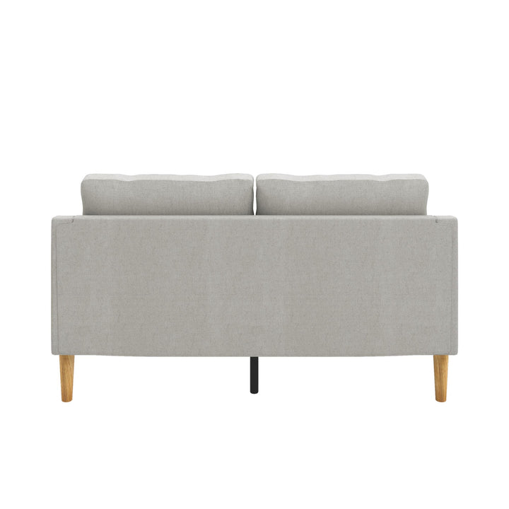 Lyndhurst 2-Seater Loveseat Sofa - Light Gray