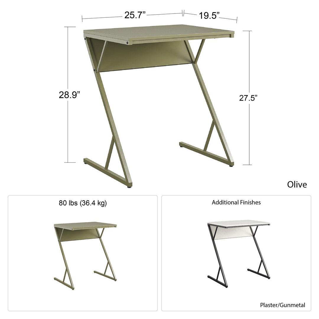 Contemporary sofa laptop table Regal -  Olive Green