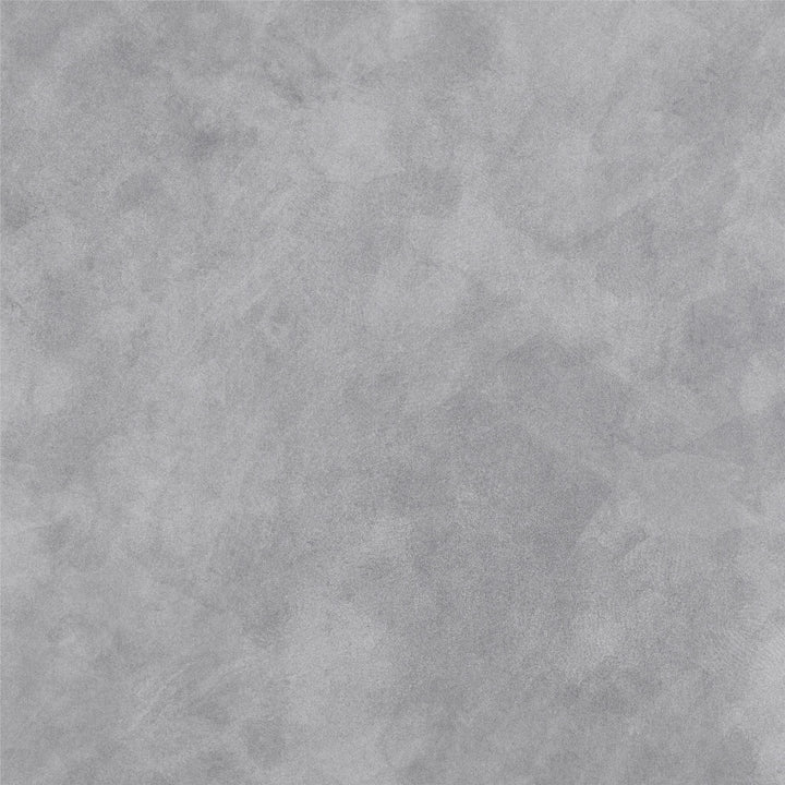 Pin Tufted Transitional Futon with Vertical Stitching and Button Tufting - Light Gray