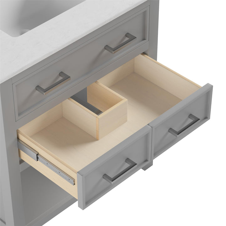 Maine 30 Inch Bathroom Vanity - Gray - 30"