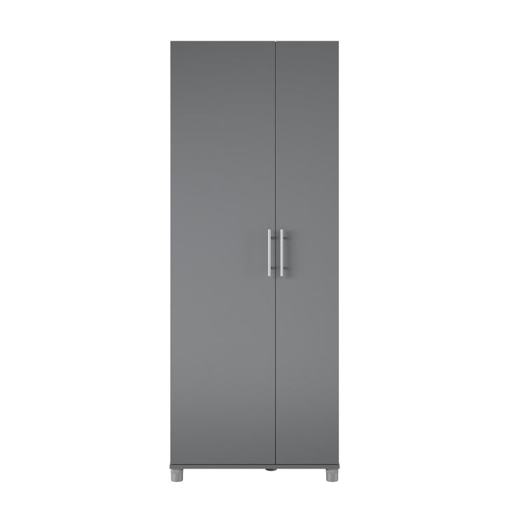 Camberly Tall Asymmetrical Cabinet - Graphite Grey