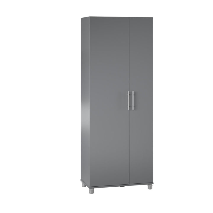 Camberly Tall Asymmetrical Cabinet - Graphite Grey
