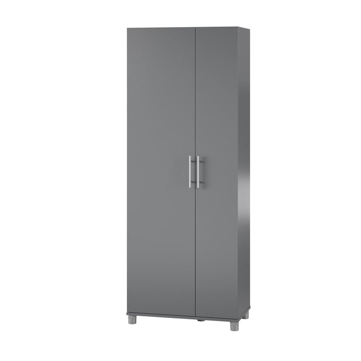 Camberly Tall Asymmetrical Cabinet - Graphite Grey
