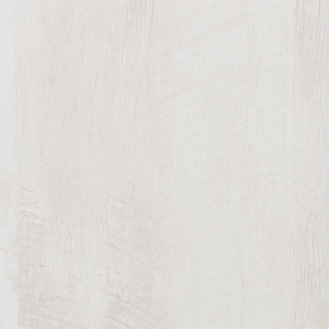 Camberly Tall Asymmetrical Cabinet - Ivory Oak