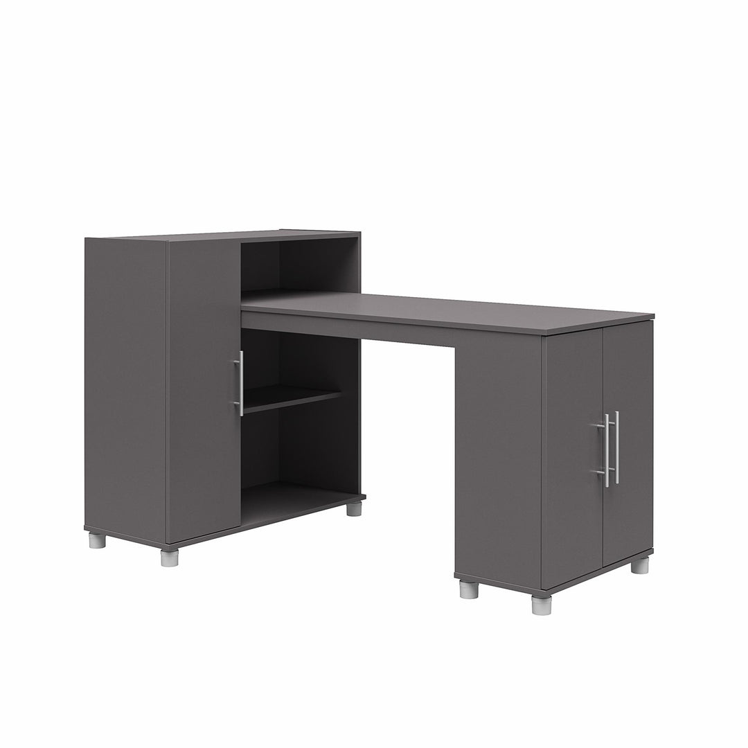 Hobby desk with spacious storage -  Graphite Grey