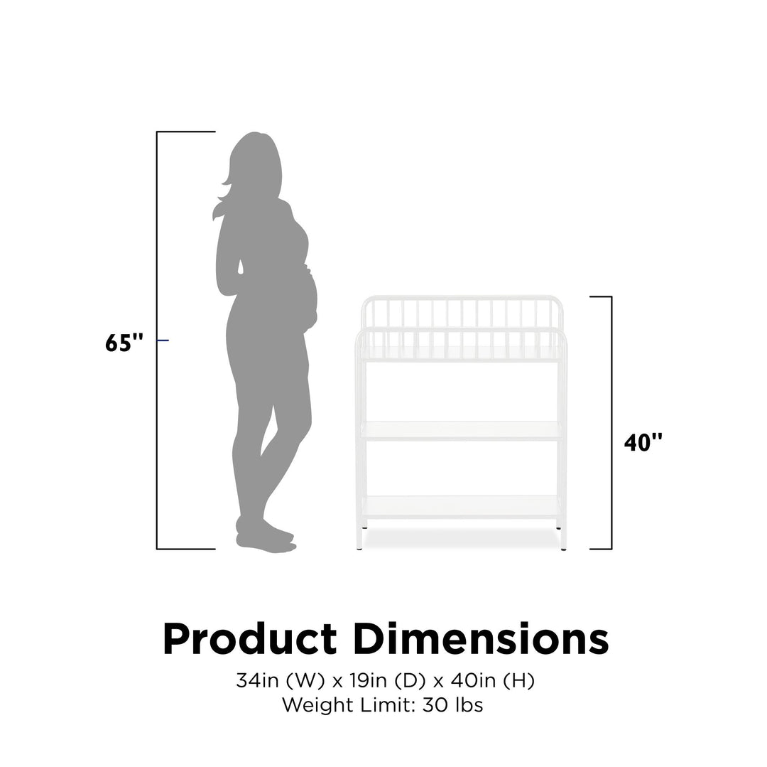 Stylish changing table online -  White