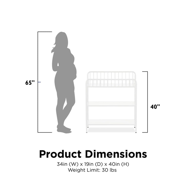 Stylish changing table online -  White
