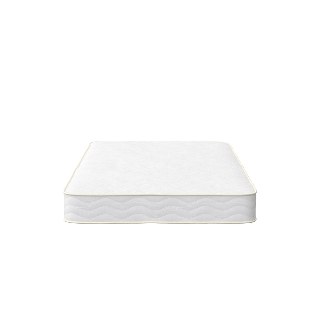 Serene 6 inch 2-Sided Spring Coil Mattress - White - Twin
