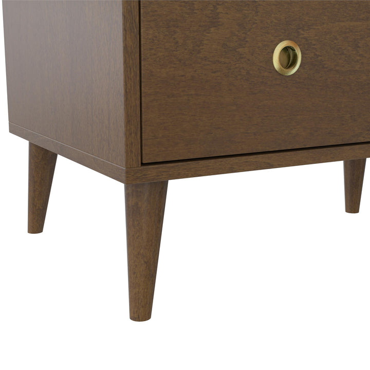 Harper 6-Drawer Storage Dresser - Walnut
