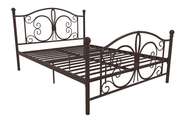 Best Ballard Victorian Metal Bed -  Bronze  -  Full
