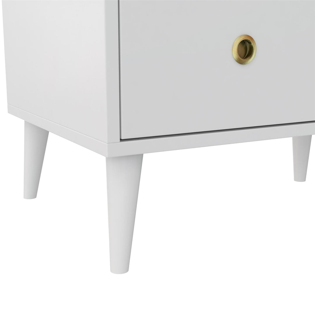 Harper 6-Drawer Storage Dresser - White