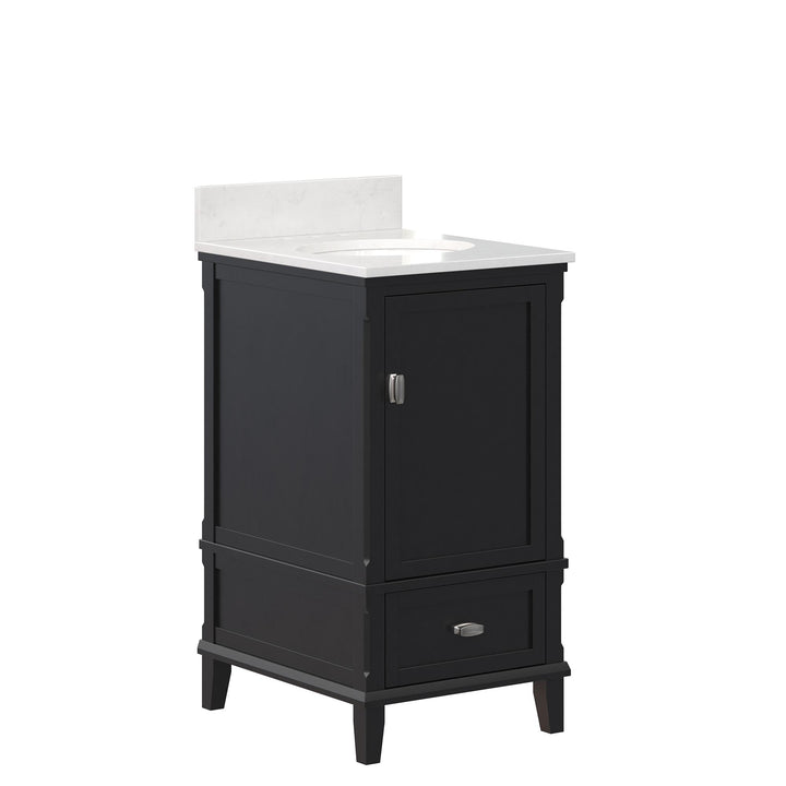 Otum 18" Bathroom Vanity - Black - 18"