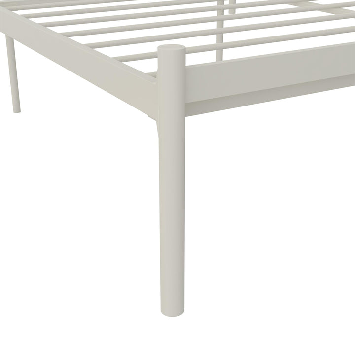 Jensen Metal Bed - White - Queen