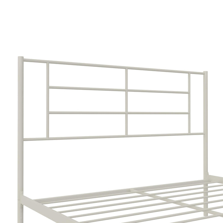 Jensen Metal Bed - White - Queen