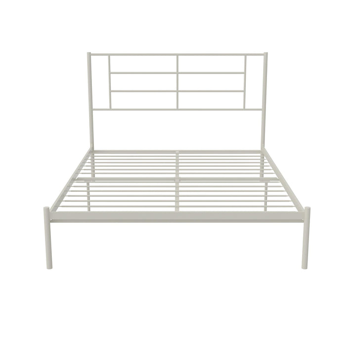 Jensen Metal Bed - White - Queen