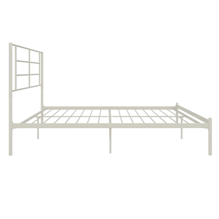 Jensen Metal Bed - White - King