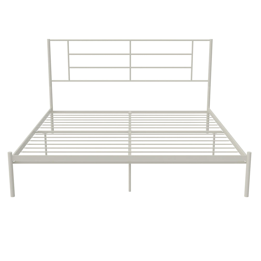 Jensen Metal Bed - White - King