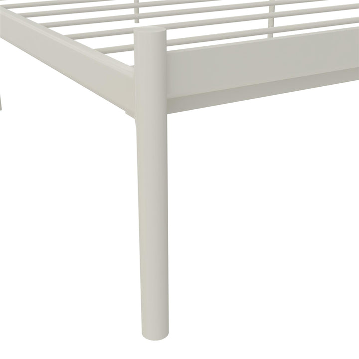 Jensen Metal Bed - White - King