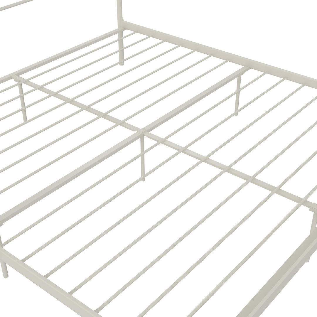 Jensen Metal Bed - White - King