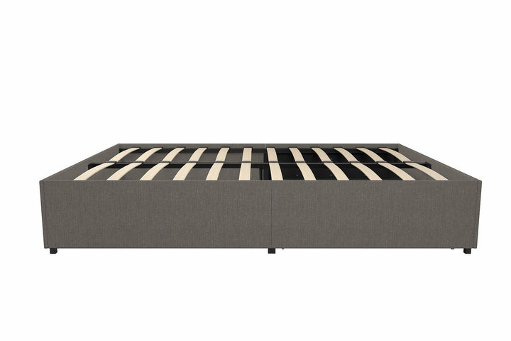 Elegant Maven Platform Bed online -  Grey Linen 