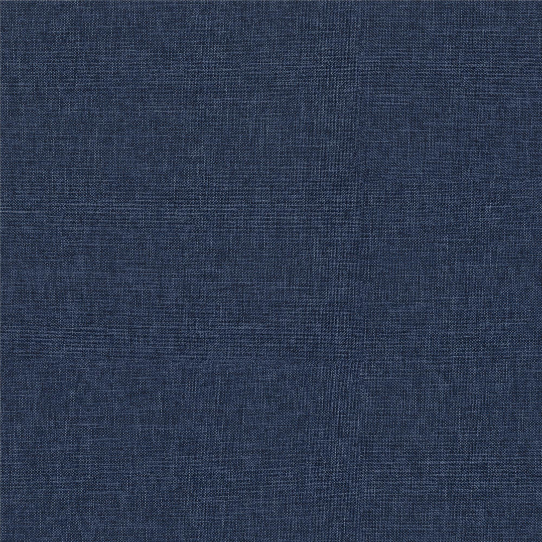 Her Majesty Bed - Blue Linen - Queen