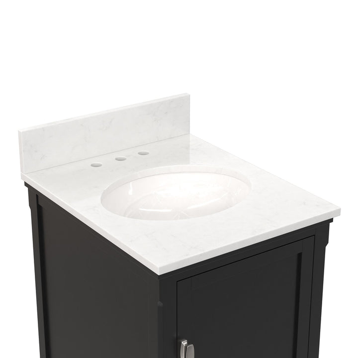 Otum 18" Bathroom Vanity - Black - 18"