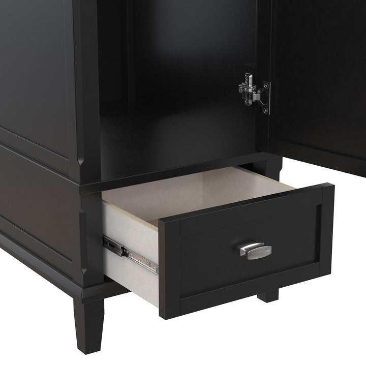 Otum 18" Bathroom Vanity - Black - 18"